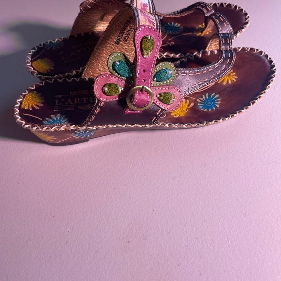 L’ Artiste by Spring Step in SZ Eu40/9 are NWOT sandals are beautiful - Picture 8 of 10